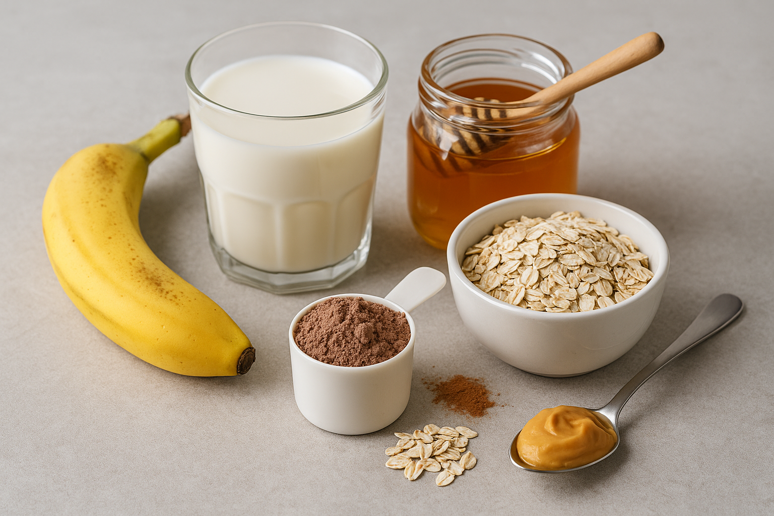 Chocolate and Banana Recovery Smoothie